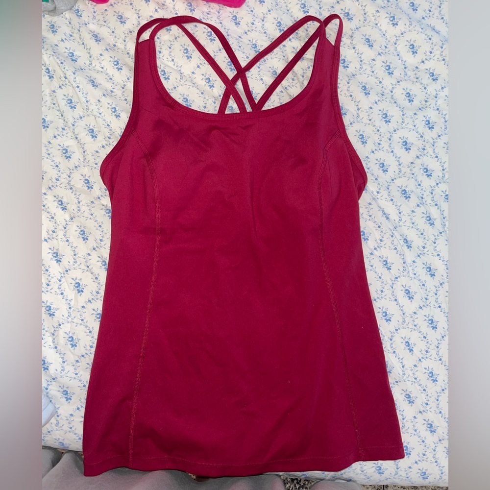 xersion activewear cross back tank top